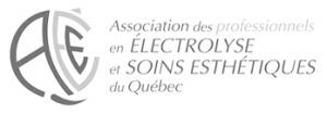 logo APESEQ - Association des professionnels en électrolyse et soins esthétiques du québec